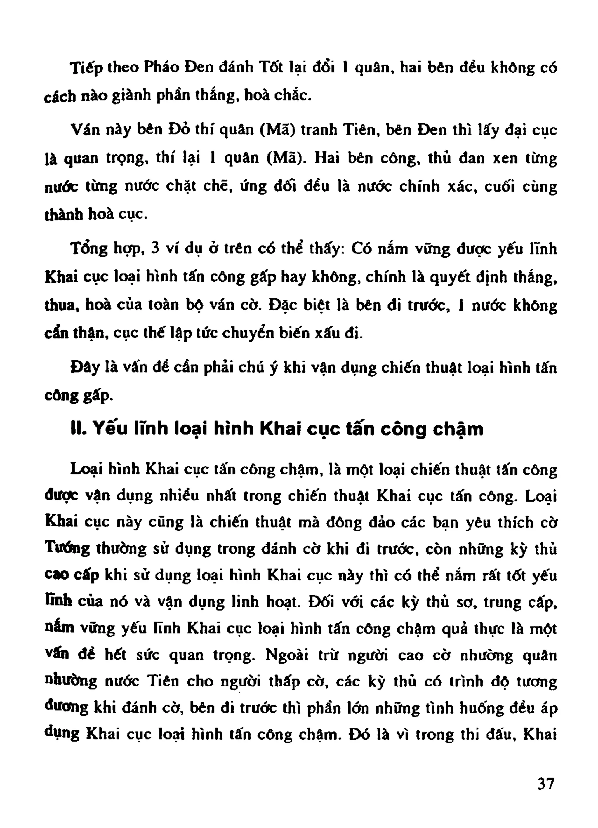Cờ Tướng - Khái niệm về cờ tướng khai cuộc