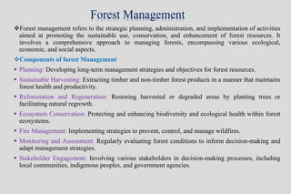 Institutional Framework of Forest Management in Bd | PPTX
