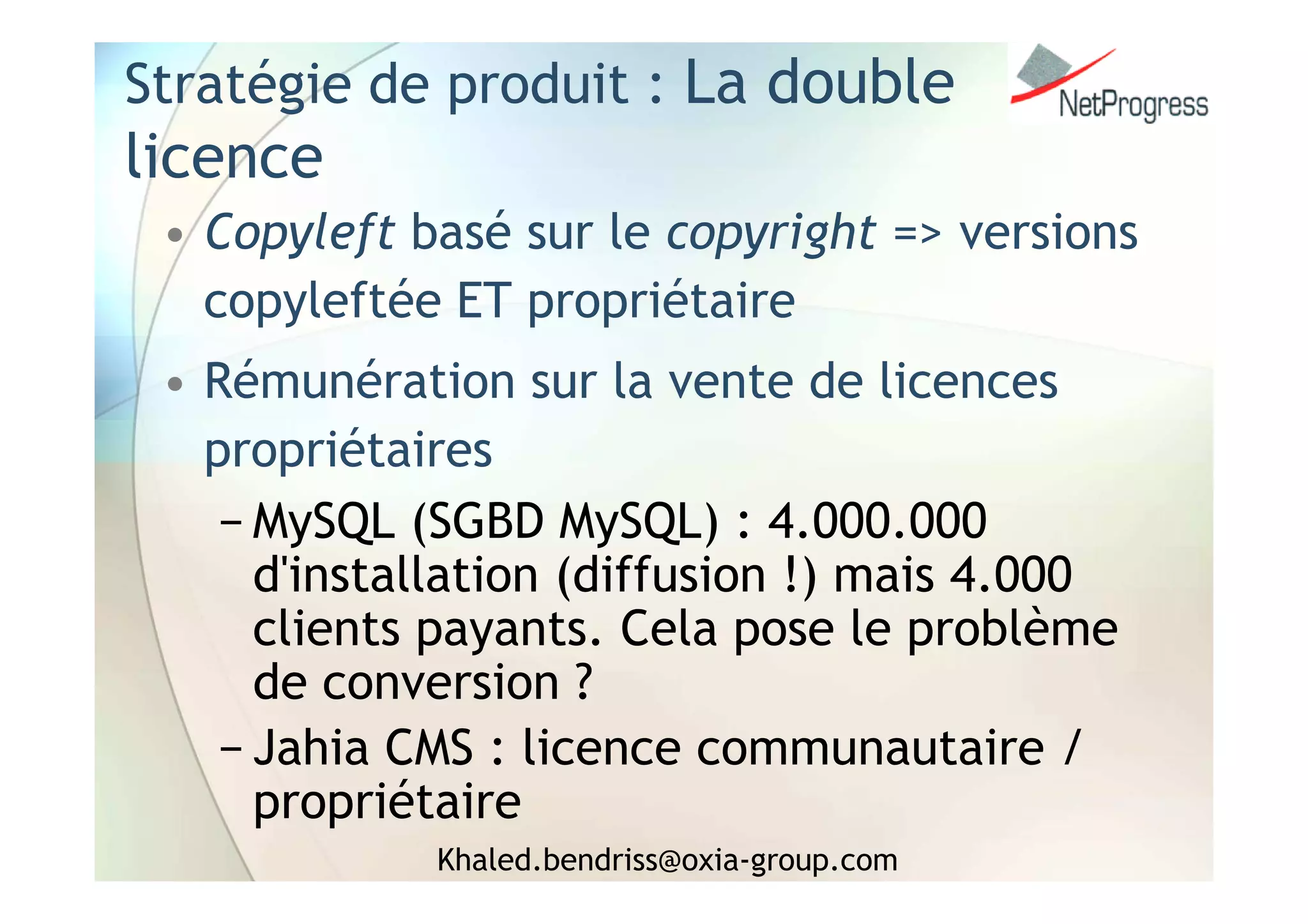 Intégration Libre & Propriétaire : la Symbiose