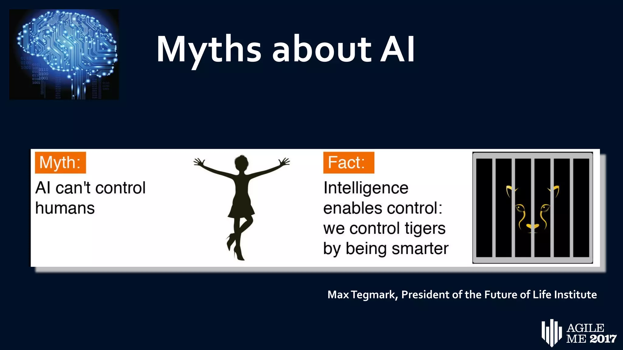 Myths about AI
MaxTegmark, President of the Future of Life Institute
 