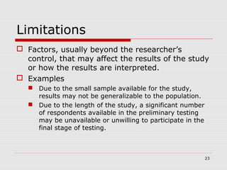 Developing effective research proposal | PPT
