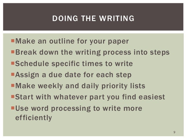 How to write a journal article