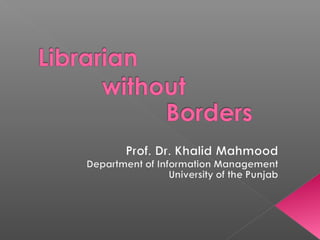 Librarian without borders