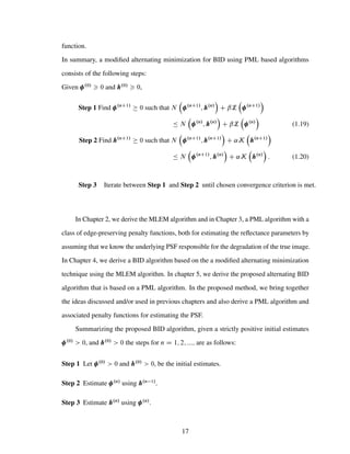 Blind Image Deconvolution