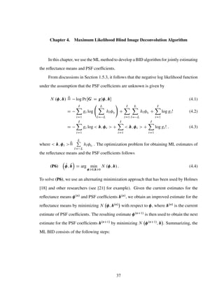 Blind Image Deconvolution