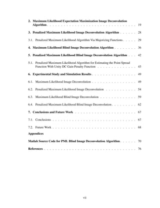 Blind Image Deconvolution