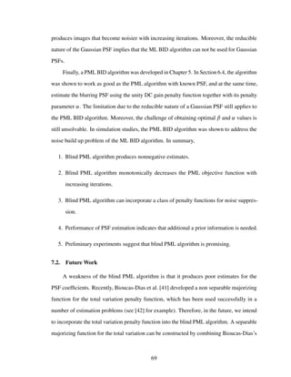 Blind Image Deconvolution