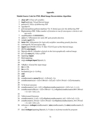 Blind Image Deconvolution