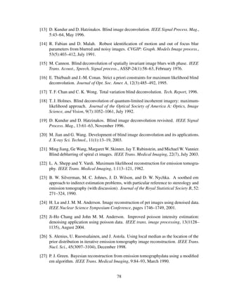 Blind Image Deconvolution