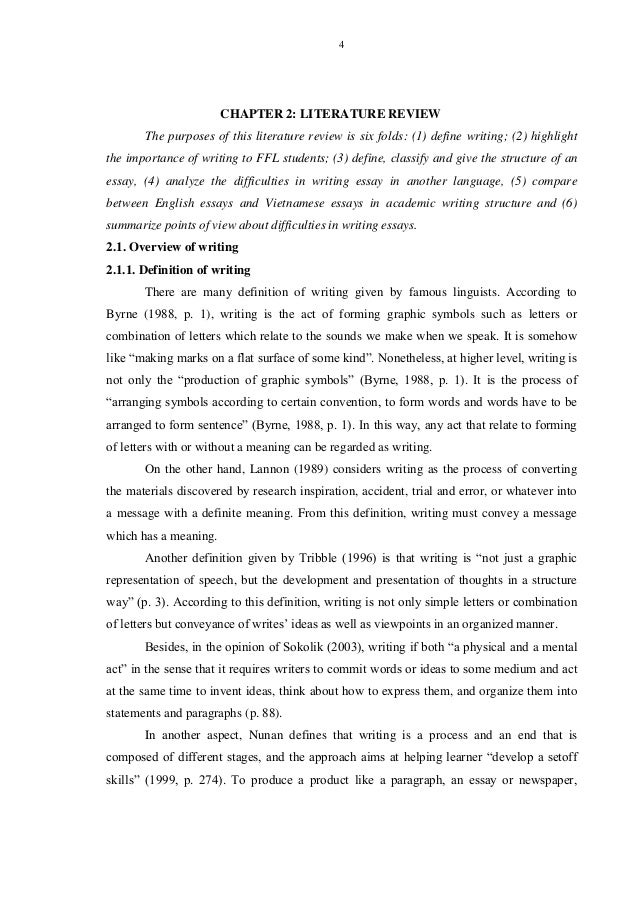 difficulties in writing essay