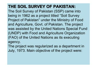 Soils of East Pakistan