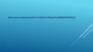  https://www.youtube.com/watch?v=ihNZlp7iUHE&list=PLAD5B880806EBE0A4
 