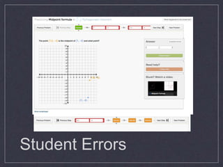 Student Errors
 