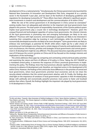 Development of New Generation of Artificial Intelligence in China | PDF
