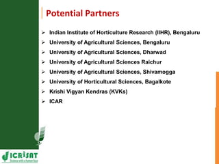 Asia Regional Program Planning meeting " A Strategy on Scaling up of innovative technologies for sustainable agriculture in Karnataka:Reaching the unreached!"