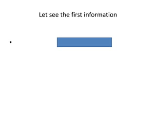 Let see the first information
• Victorian children
 