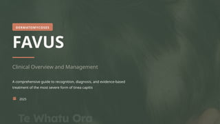 Favus Rash Favus its etiology risk factor transmission and complication and ...