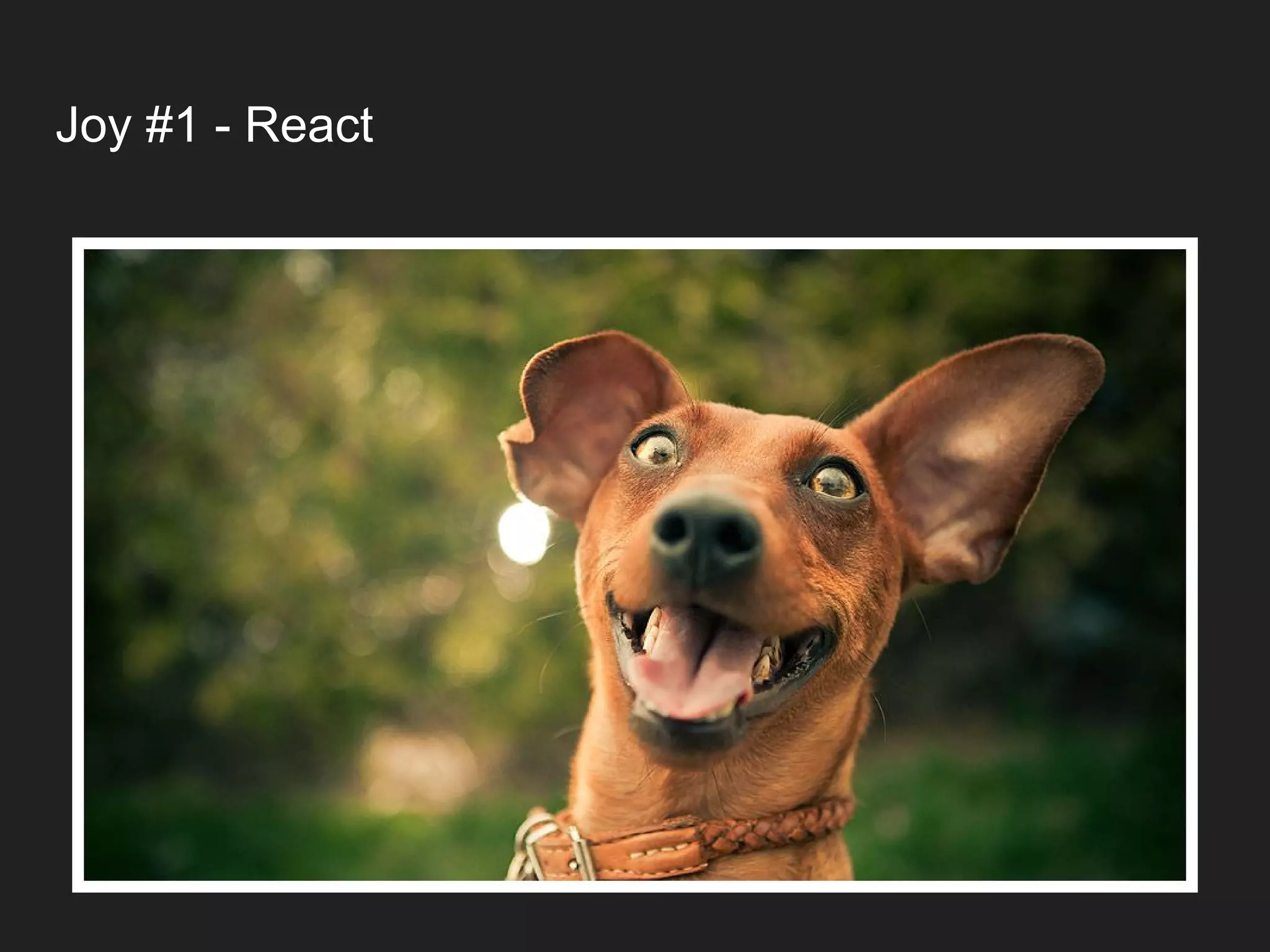 Joy #1 - React 