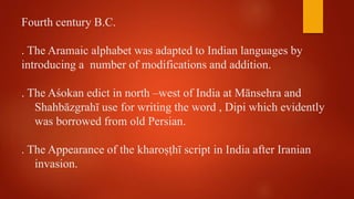 Kharosthi script.pptx