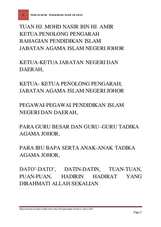 Khatam taj 2016 yb exco Khatam taj 2016 yb exco