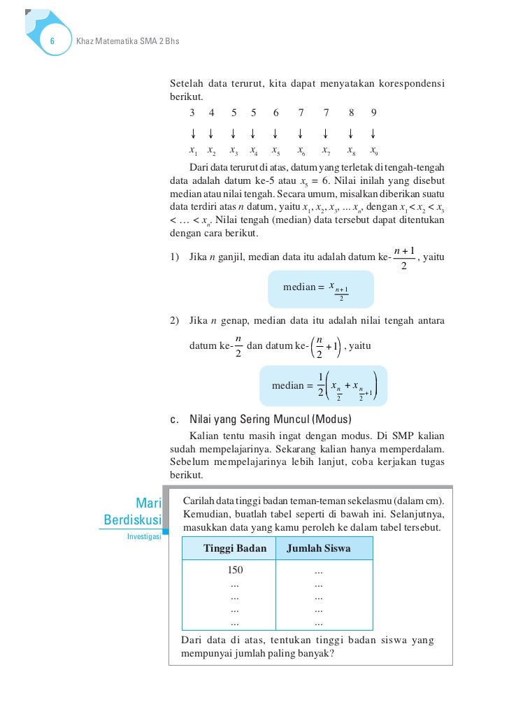Khazanah Matematika Sma Xi Bahasa Rosihan Dan Indriyastuti