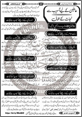 Monthly Khazina-e-Ruhaniyaat Apr'23 (Vol.13, Issue 12)