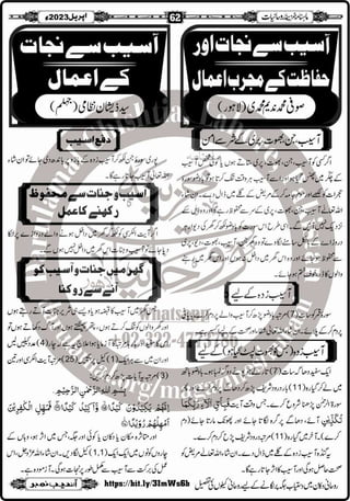 Monthly Khazina-e-Ruhaniyaat Apr'23 (Vol.13, Issue 12)