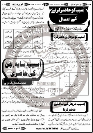 Monthly Khazina-e-Ruhaniyaat Apr'23 (Vol.13, Issue 12)