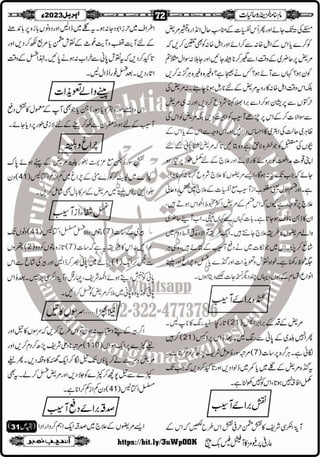 Monthly Khazina-e-Ruhaniyaat Apr'23 (Vol.13, Issue 12)