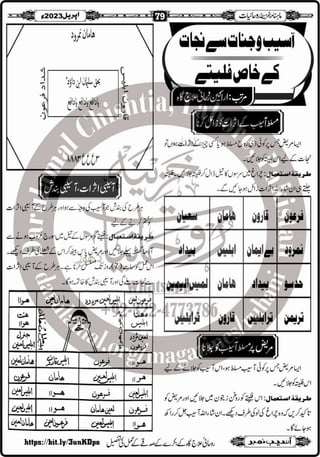 Monthly Khazina-e-Ruhaniyaat Apr'23 (Vol.13, Issue 12)