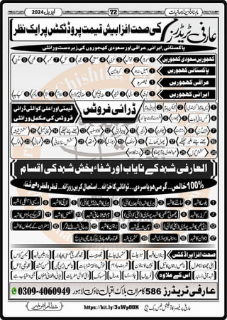 Monthly Khazina-e-Ruhaniyaat April’2024 (Vol.14, Issue 12)