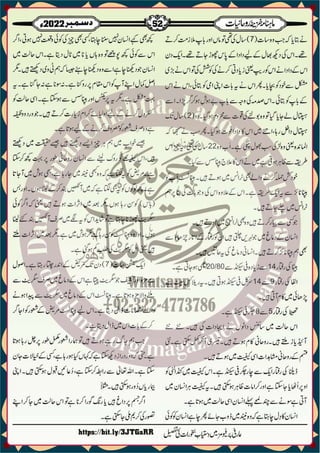 Monthly Khazina-e-Ruhaniyaat December'22 (Vol.13, Issue 8)
