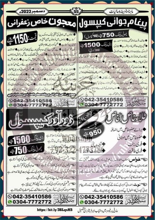 Monthly Khazina-e-Ruhaniyaat December'22 (Vol.13, Issue 8)
