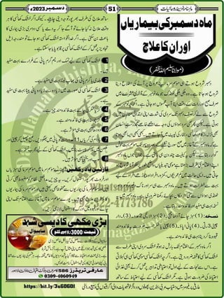 Monthly Khazina-e-Ruhaniyaat December'23 (Vol.14, Issue 8)
