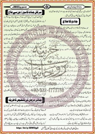 Monthly Khazina-e-Ruhaniyaat January'23 (Vol.13, Issue 9)