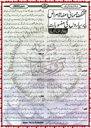 Monthly Khazina-e-Ruhaniyaat Jun'22 (Vol.13, Issue 2)