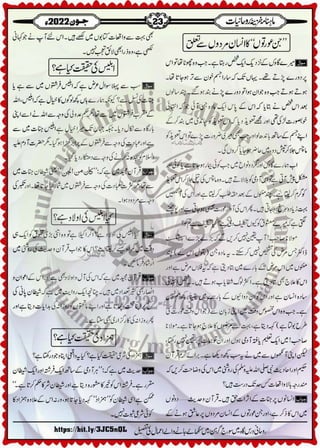 Monthly Khazina-e-Ruhaniyaat Jun'22 (Vol.13, Issue 2)
