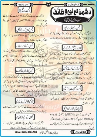 Monthly Khazina-e-Ruhaniyaat Oct’2024 (Vol.15, Issue 6)