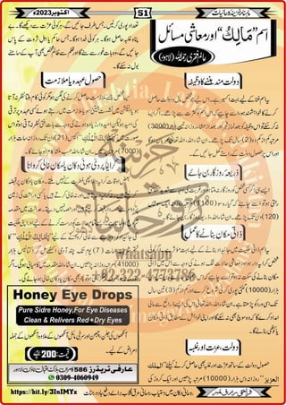 Monthly Khazina-e-Ruhaniyaat October'23 (Vol.14, Issue 6)