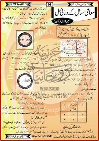 Monthly Khazina-e-Ruhaniyaat October'23 (Vol.14, Issue 6)