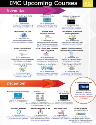 นิตยสาร IT Trends ของ  IMC Institute  ฉบับที่ 10