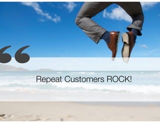 “

Repeat Customers ROCK!

 