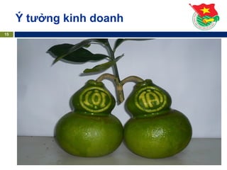 Ý tưởng kinh doanh
15
 