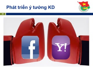 Phát triển ý tưởng KD
28
 