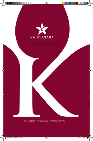 Khinvasara Complete (2.11.15).indd 1 02/11/15 11:38 am
 