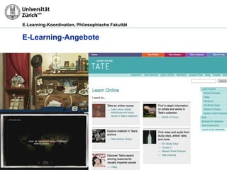 E-Learning-Koordination, Philosophische Fakultät


E-Learning-Angebote




29.03.2012                                         Seite 26
 