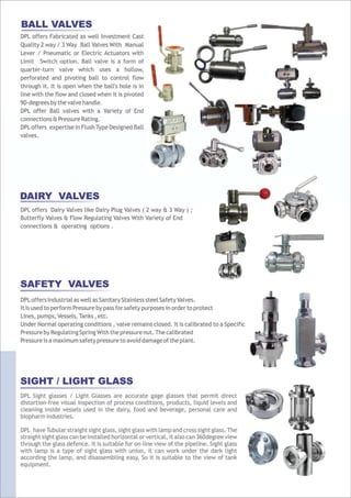 Valves, Pipe Fittings, Turned Components By DPL Valves & Systems Private Limited