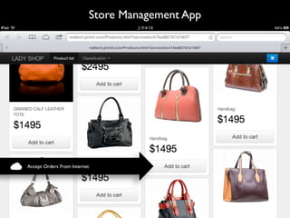Store Management App
 