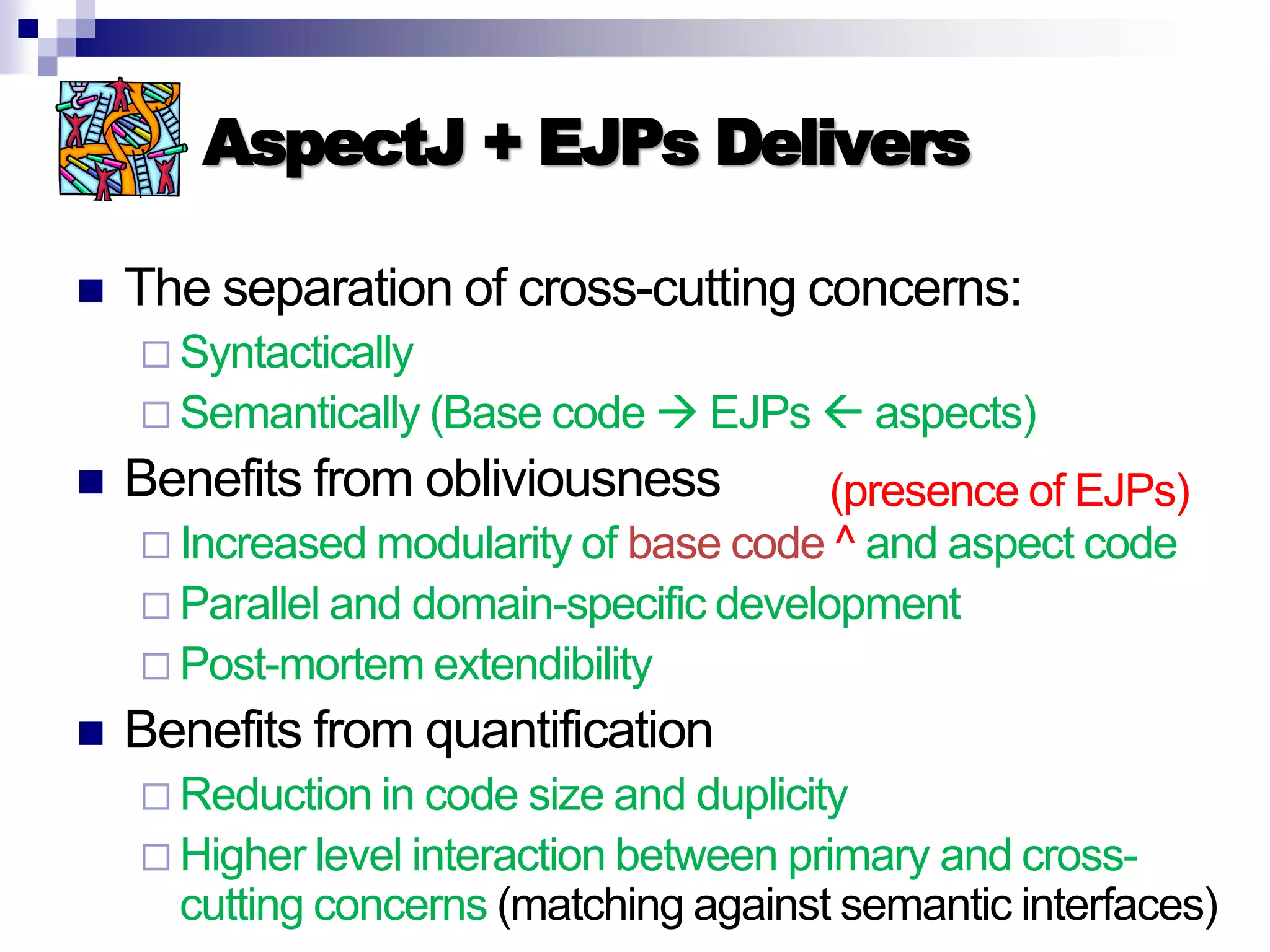 Introduction to AOP, AspectJ, and Explicit Join Points