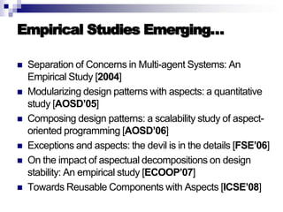 Introduction to AOP, AspectJ, and Explicit Join Points